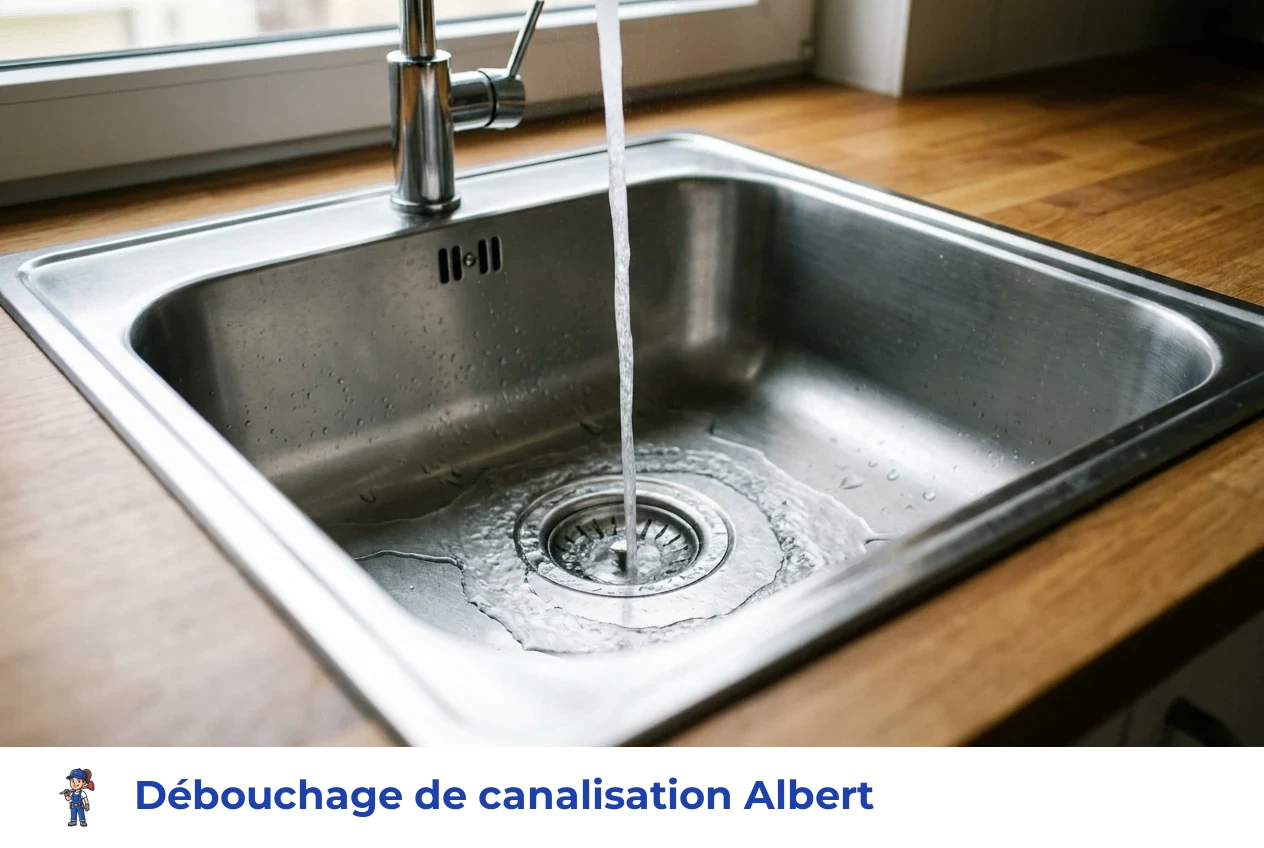 Débouchage de canalisation à Albert