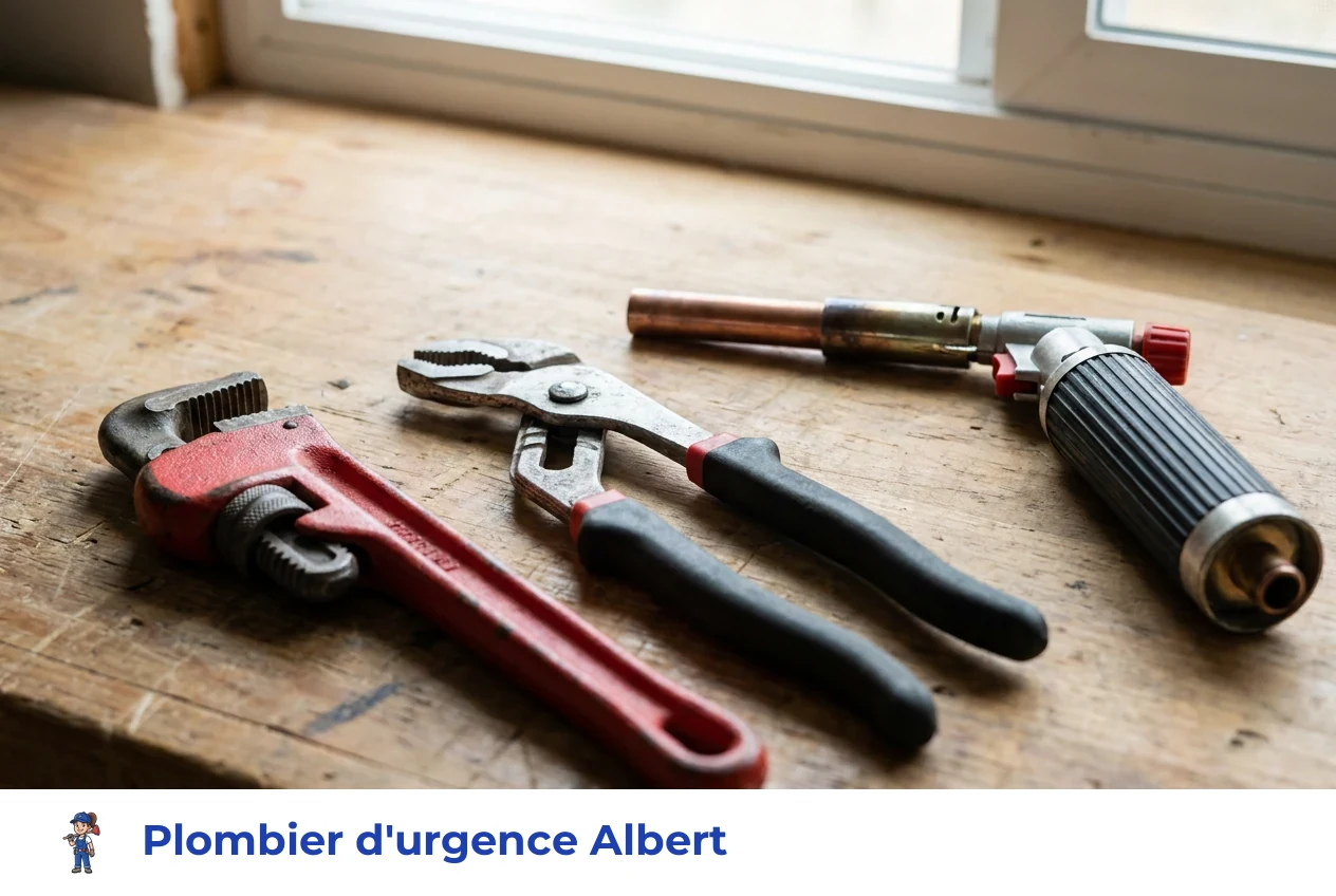 Plombier d'urgence à Albert