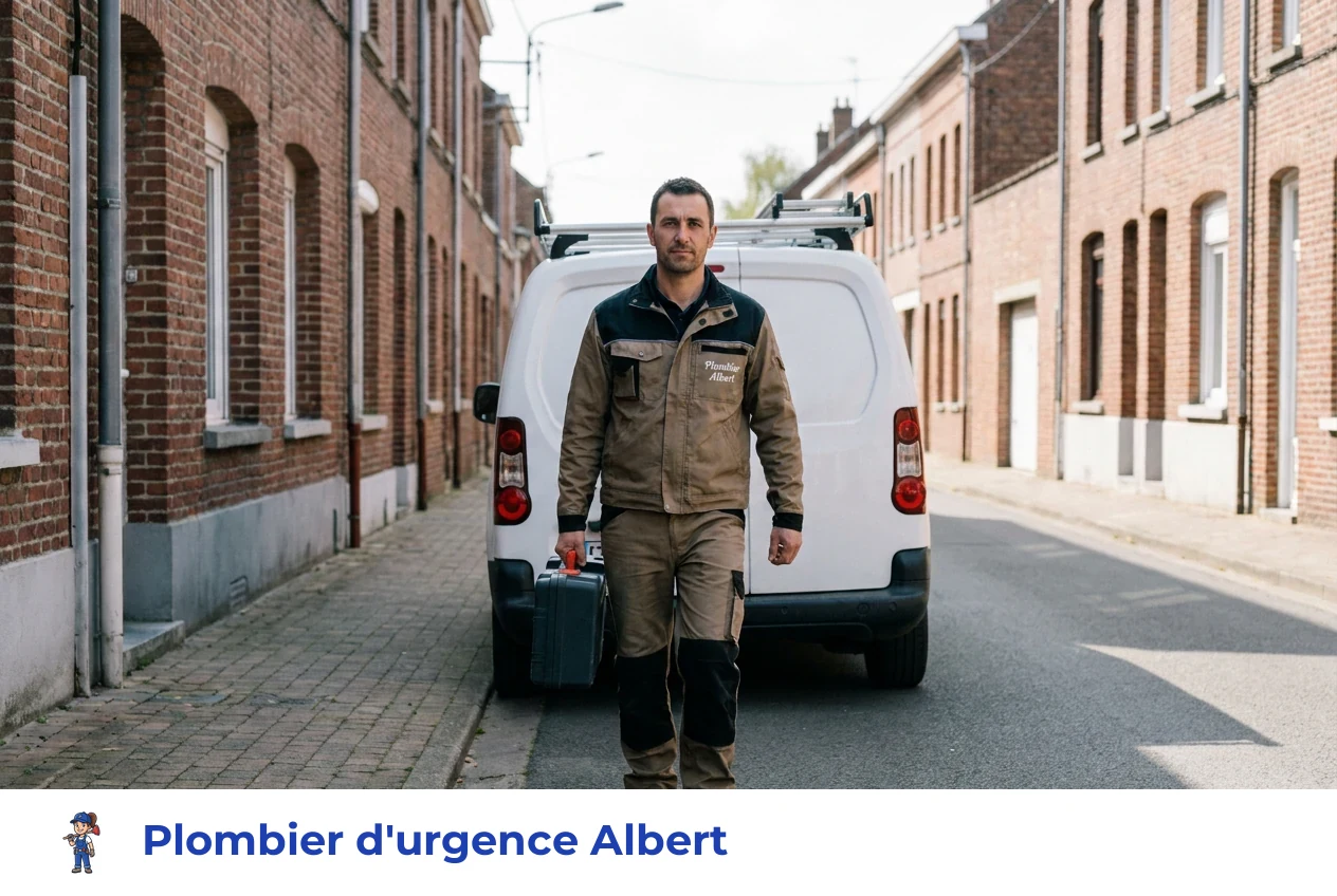 Plombier d'urgence à Albert
