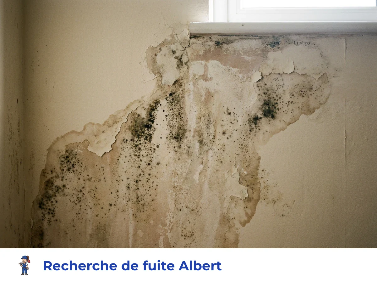 Recherche de fuite à Albert