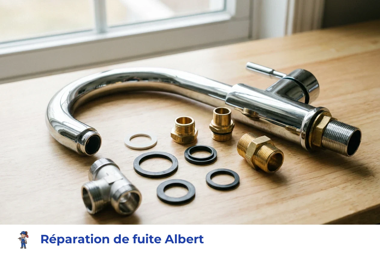 Réparation de fuite à Albert