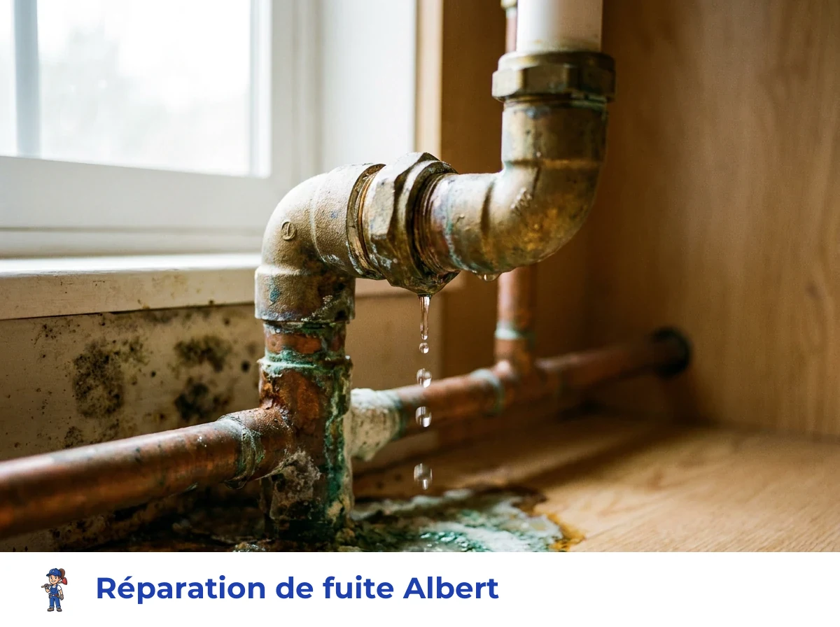 Réparation de fuite à Albert