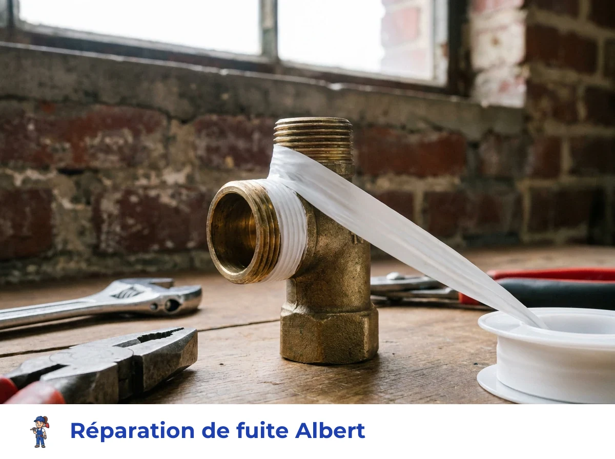 Réparation de fuite à Albert
